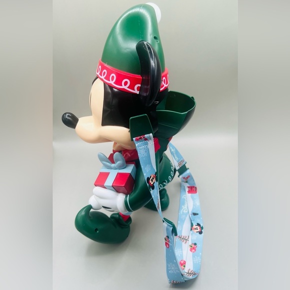 DISNEY Mickey's Very Merry Christmas Party ELF Popcorn Bucket 2024 NEW - Picture 5 of 8